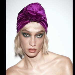 Zara Fuchsia Satin Effect Headband